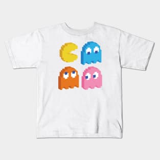 Isometric PacMan Kids T-Shirt